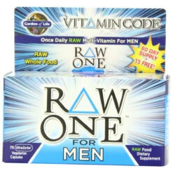Garden Of Life Vitamin Code RAW One For Men, 75 Capsules