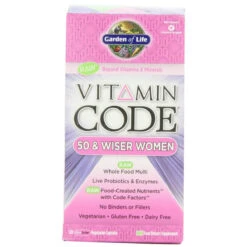 Garden Of Life Vitamin Code 50 And Wiser Women's Multi, 120 Capsules