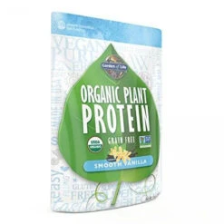 Garden Of Life Organic Plant Protein, Smooth Vanilla, 260 Gram