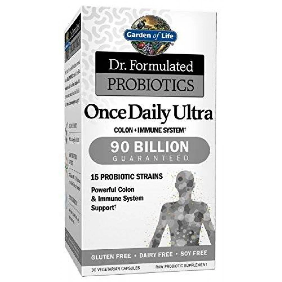 Garden Of Life Dr. Formulated Probiotics Once Daily Ultra Capsules, 30 Count 1 Garden Of Life Dr. Formulated Probiotics Once Daily Ultra Capsules, 30 Count