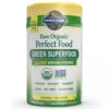 Garden Of Life Vegan Green Superfood Powder - Raw Organic Perfect Whole Food Dietary Supplement, Original, 7.4oz (209g) Powder