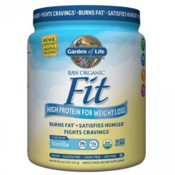 Garden Of Life Organic Meal Replacement - Raw Organic Fit Vegan Nutritional Shake For Weight Loss, Vanilla, 16.1oz (1lb / 457g) Powder