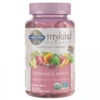 Garden Of Life - Mykind Organics Women's Gummy Vitamins - Berry - Certified Organic, Non-GMO, Vegan, Kosher Complete Multi - Methyl B12, C And D3 - Gluten, Soy And Dairy Free - 120 Real Fruit Gummies