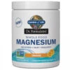 Garden Of Life Dr. Formulated Whole Food Magnesium 197.4g Powder - Orange, Chelated, Non-GMO, Vegan, Kosher, Gluten And Sugar Free Supplement With Probiotics - Best For Anti-Stress, Calm And Regularity